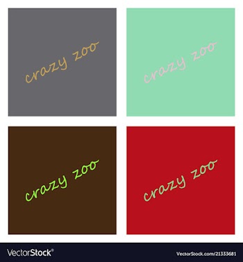 Crazy zoo vector image