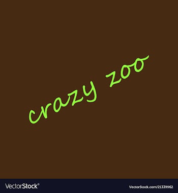 Crazy zoo vector image