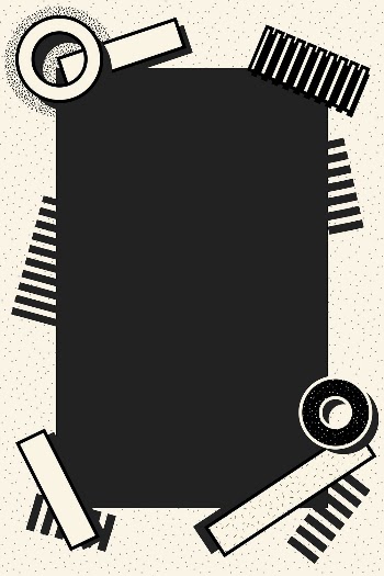 Cream 90&rsquo;s Memphis frame background | Free Photo - rawpixel