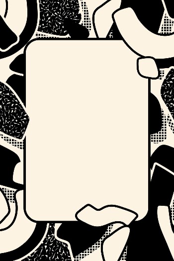 Cream 90&rsquo;s Memphis frame background | Free Photo - rawpixel