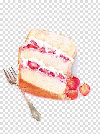 Cream Birthday cake Dessert Colored pencil Tiramisu, cake transparent background PNG clipart
