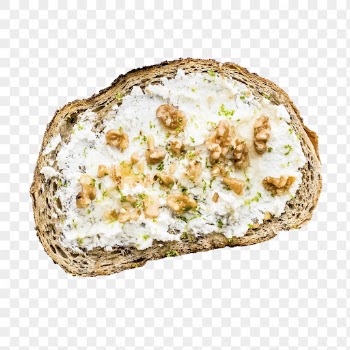 Cream cheese toast png sticker | Free PNG - rawpixel