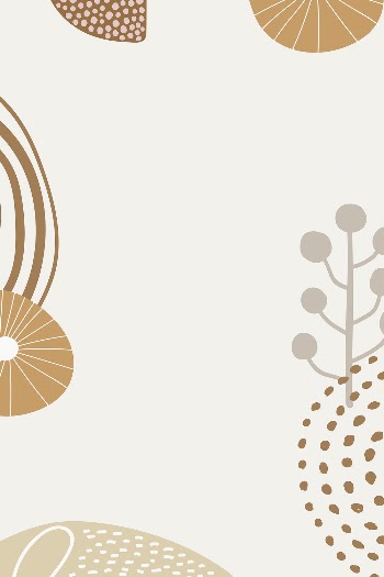 Cream frame background, Scandinavian floral | Free Vector - rawpixel