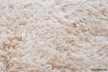 Cream fur background