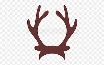 Create Diy Props With Our Free Pdf Template At Http - Reindeer Antlers Photo Prop