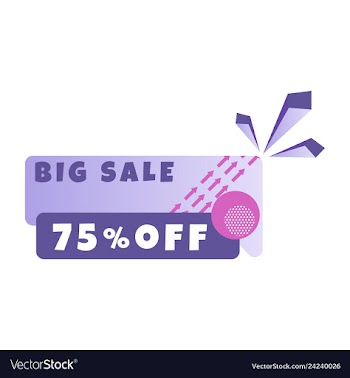 Creative abstract design decorated background vector image