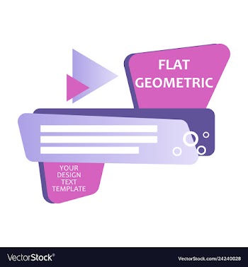 Creative abstract design decorated background vector image