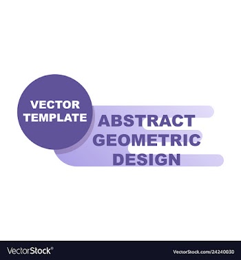 Creative abstract design decorated background vector image