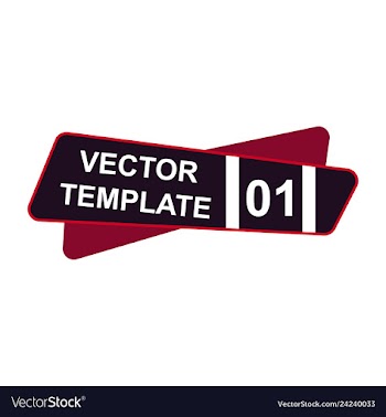 Creative abstract design decorated background vector image