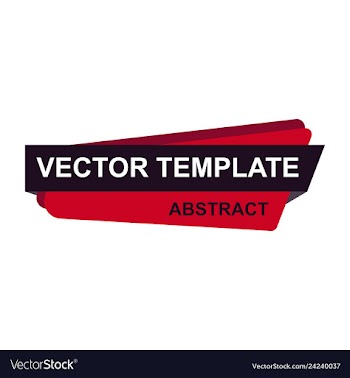 Creative abstract design decorated background vector image