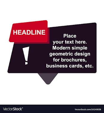 Creative abstract design decorated background vector image