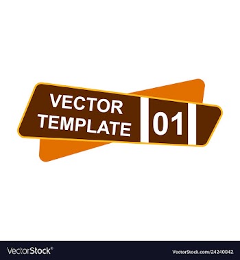 Creative abstract design decorated background vector image