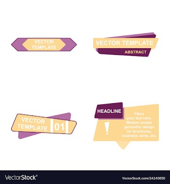 Creative abstract design decorated background vector image