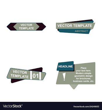 Creative abstract design decorated background vector image