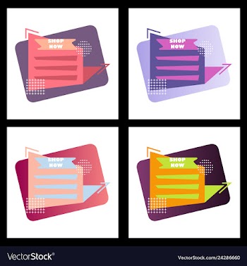 Creative abstract design decorated background vector image