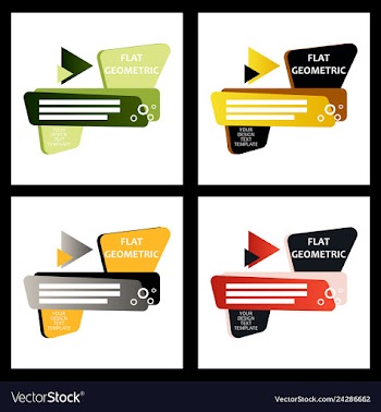 Creative abstract design decorated background vector image