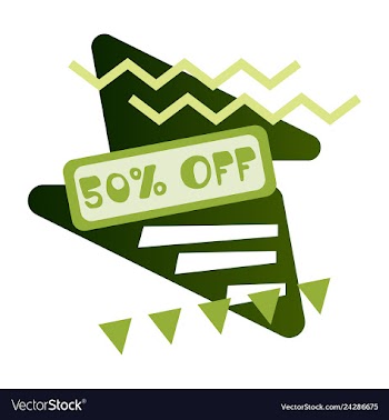 Creative abstract design decorated background vector image