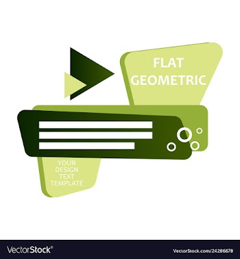 Creative abstract design decorated background vector image