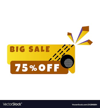 Creative abstract design decorated background vector image