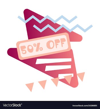 Creative abstract design decorated background vector image