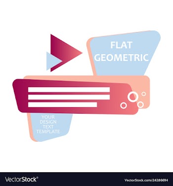 Creative abstract design decorated background vector image