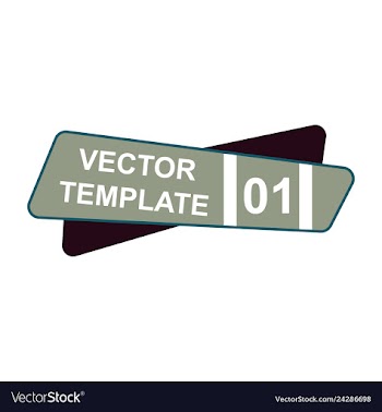 Creative abstract design decorated background vector image