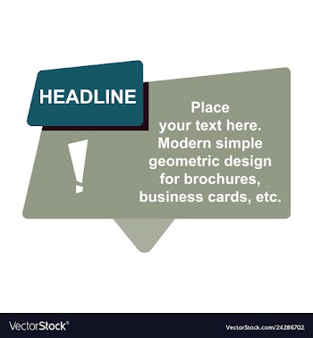 Creative abstract design decorated background vector image