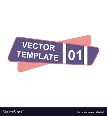 Creative abstract design decorated background vector image