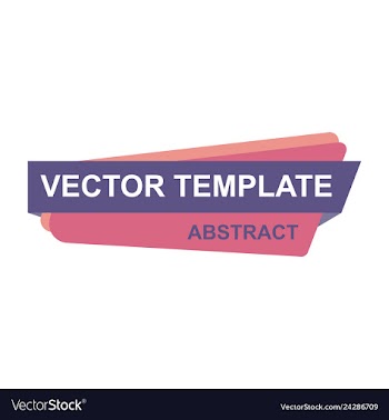 Creative abstract design decorated background vector image
