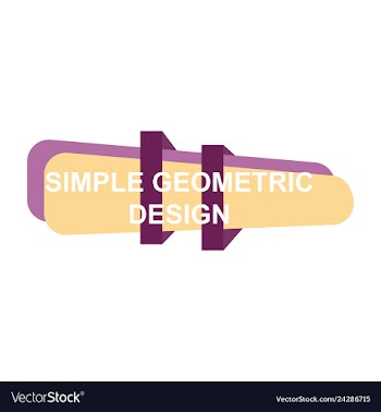 Creative abstract design decorated background vector image