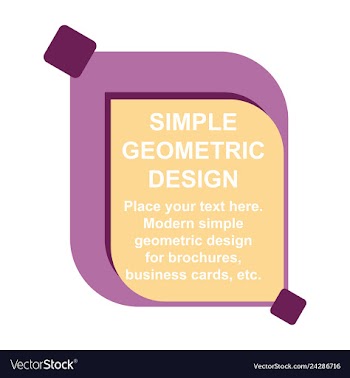 Creative abstract design decorated background vector image