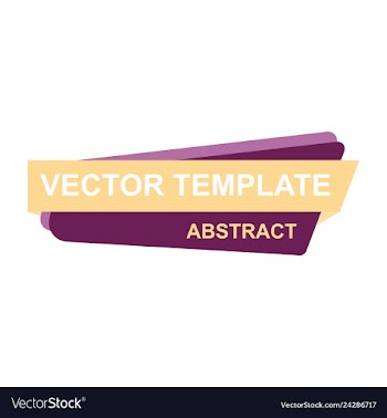 Creative abstract design decorated background vector image