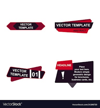 Creative abstract design decorated background vector image