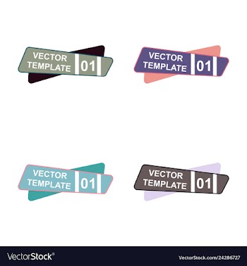 Creative abstract design decorated background vector image