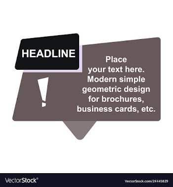 Creative abstract design decorated background vector image