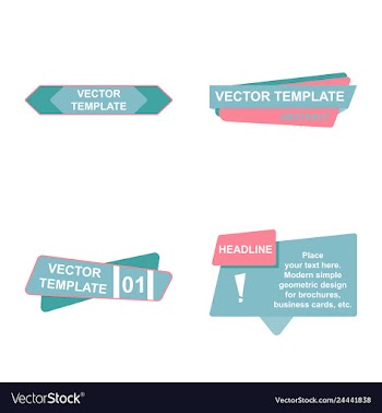 Creative abstract design decorated background vector image