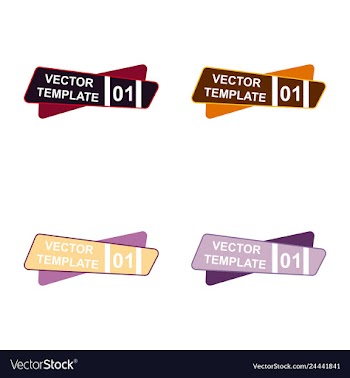Creative abstract design decorated background vector image
