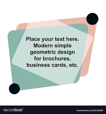 Creative abstract design decorated background vector image