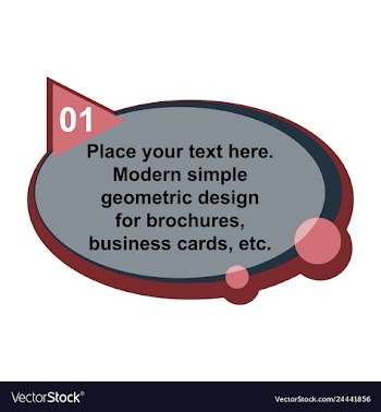 Creative abstract design decorated background vector image