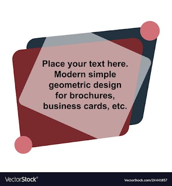 Creative abstract design decorated background vector image