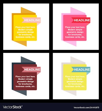Creative abstract design decorated background vector image