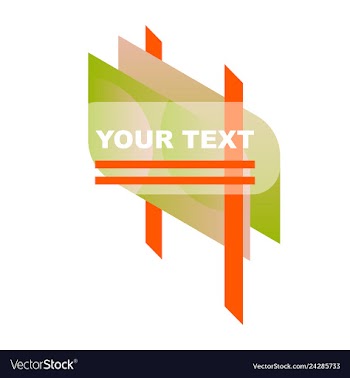 Creative abstract geometric background vector image