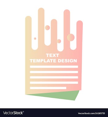 Creative abstract geometric background vector image
