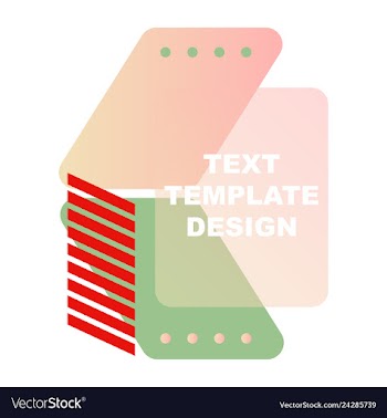 Creative abstract geometric background vector image