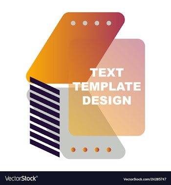 Creative abstract geometric background vector image
