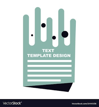 Creative abstract geometric background vector image