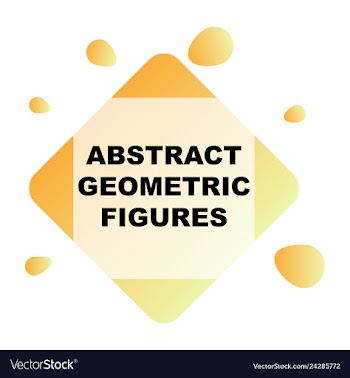 Creative abstract geometric background with vector image