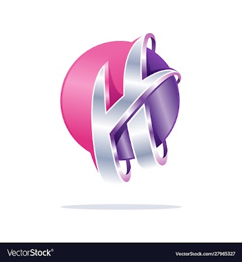 Creative abstract letter h digital sphere technolo vector image