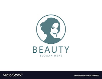 creative and modern face beauty logo