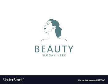creative and modern face beauty logo